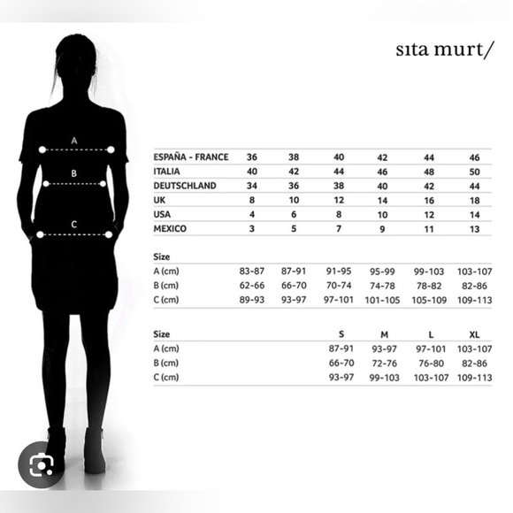 NWT Sita Murt Linen Blue & White Striped Midi Pull-On Skirt w/ Drawstring 8 (40) - Picture 14 of 15